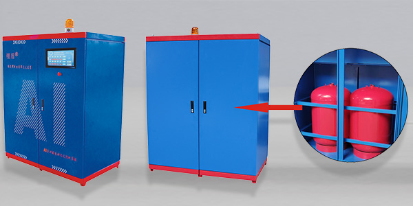 Integrated automatic fire extinguishing control device